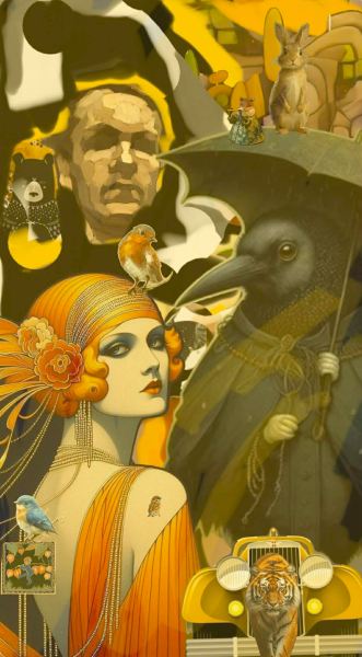 Tiger på tanken av Main Liz Vogt